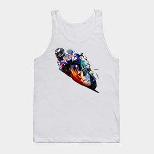 Jorge Lorenzo low poly Tank Top